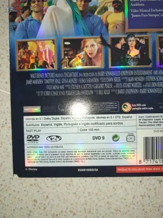 DVD Encantada: La Historia de Giselle