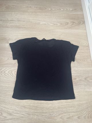 Camiseta Massimo Dutti Negra Talla S