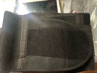 Faja reductora negra ajustable