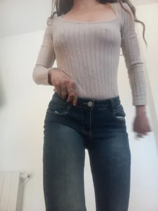 Pantalón vaquero azul oscuro