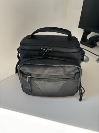 Mochila para cámara y objetivos negra