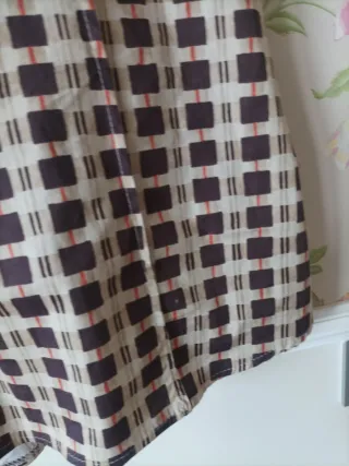 Conjunto falda y camisa cuadros