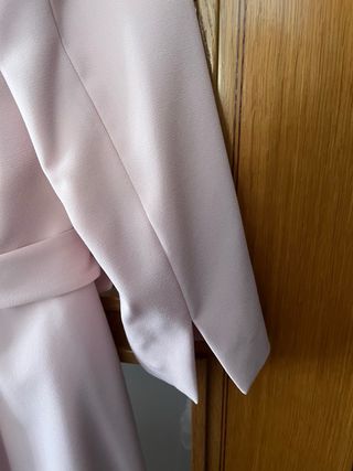 Vestido bautizo comunión  talla M-10 rosa palo.