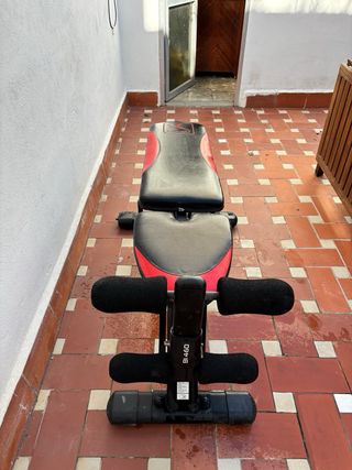 Banco de pesas ajustable