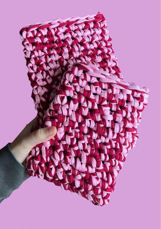 Funda Crochet iPad/Portátil/Kindle Hecha a Mano