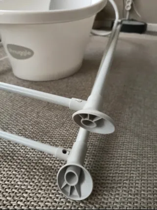 Bañera bebé Shnuggle con patas