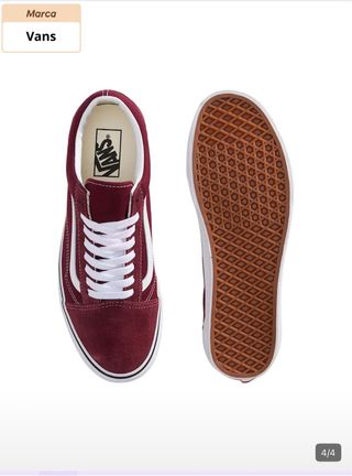 Vans Rojas Talla 38 Nuevas