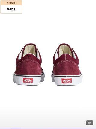 Vans Rojas Talla 38 Nuevas