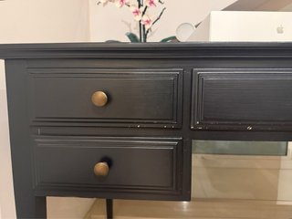Scrivania Cambronne Nero in Legno