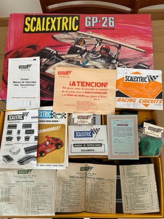 Scalextric GP-26 Exin Completo Años 70