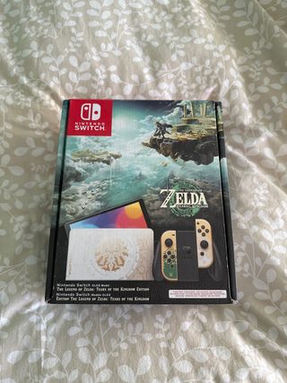 Nintendo Switch OLED Edición Zelda Tears of Kingdo