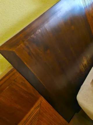 Estructura de cama + somier.