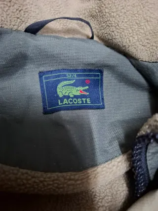 Giubbino Lacoste Verde Taglia 52