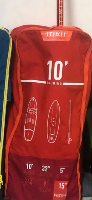 Tabla Paddle Surf Hinchable Roja