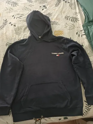 Sudadera Tommy Jeans Azul Sin Estrenar