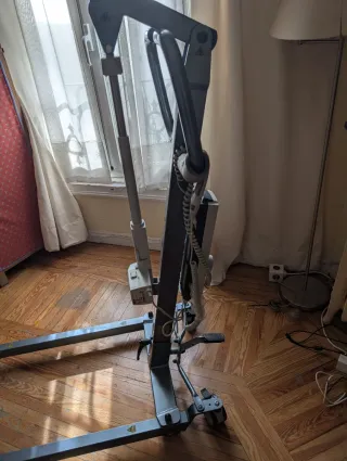 Grúa eléctrica hospitalaria