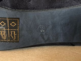 Botines de terciopelo negros