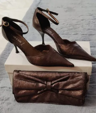 Zapatos y cartera Angela Gil