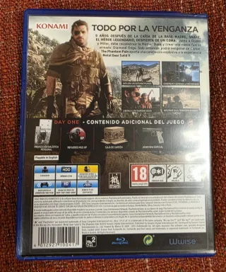 Metal Gear Solid V PS4 Edición Day One