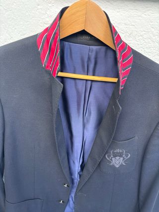 Americana Zara Azul Marino Talla 50