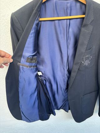 Americana Zara Azul Marino Talla 50