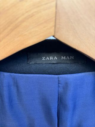 Americana Zara Azul Marino Talla 50