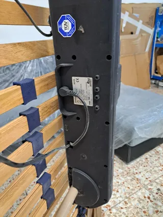 Cama articulada madera y plástico