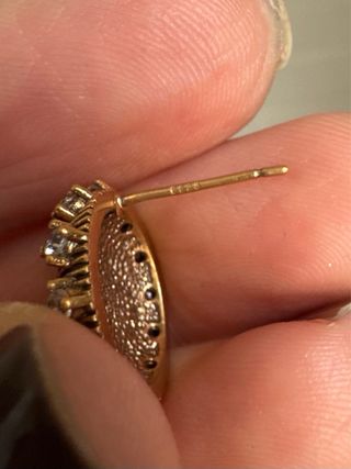 Orecchini con Lapis Lazuli e cubic zirconia