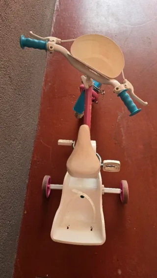 Bicicleta niña Peppa Pig 12 rosa