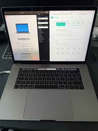 MacBook Pro 15 2017 Intel i7 4 núcleos