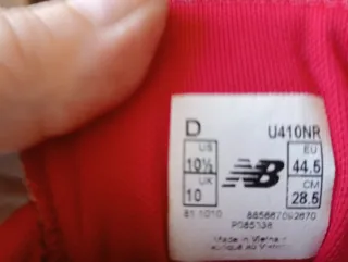 Zapatillas New Balance 410 Azul/Rojo