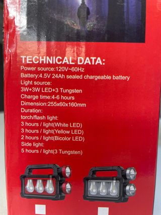 Lámpara Portátil Multifunción Hurry-Bolt