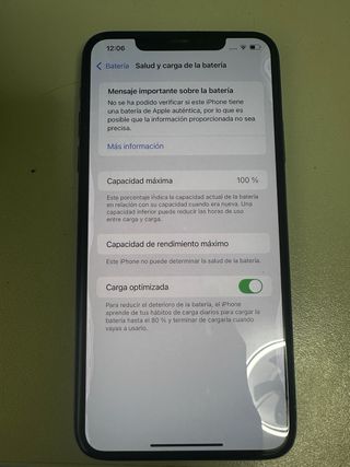 iPhone 11 Pro Max 100% Batería