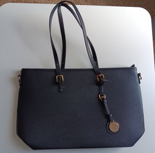 Mochilas Mujer negro y azul, bolsos negro y marrón