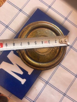 Tiradores de puerta de entrada de latón