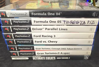 Pack 8 Juegos PS2: Carreras y Conducción