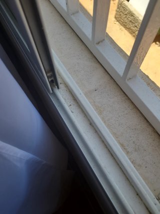 Ventana corredera aluminio 2 hojas