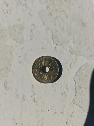 Moneda 25 PTAS Ceuta