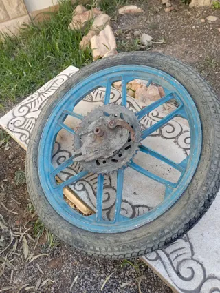 Rueda Trasera Mobilette Cady Completa