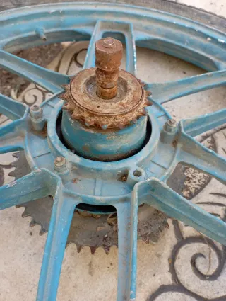 Rueda Trasera Mobilette Cady Completa