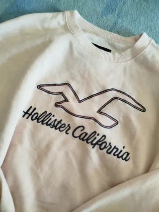 Sudadera Hollister Rosa