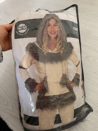 Disfraz esquimal mujer talla M