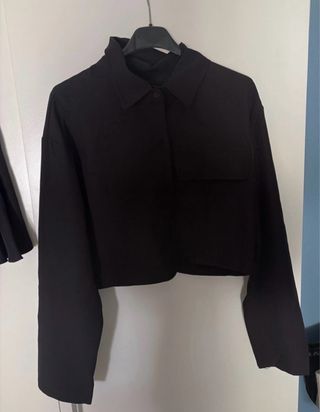 Conjunto falda y blusa negro Talla 38/40