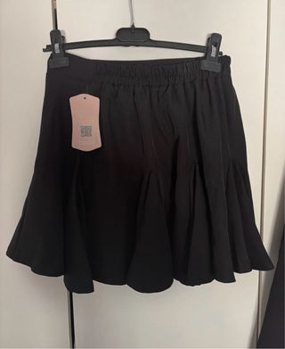 Conjunto falda y blusa negro Talla 38/40