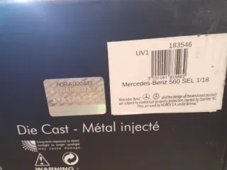 Norev 1/18 Mercedes 560SEL Dorado
