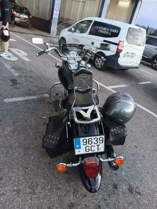 Yamaha Dragstar 650 Custom Negra