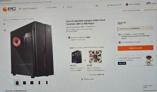 PC Gaming i5 10400F GTX1650 16GB RAM