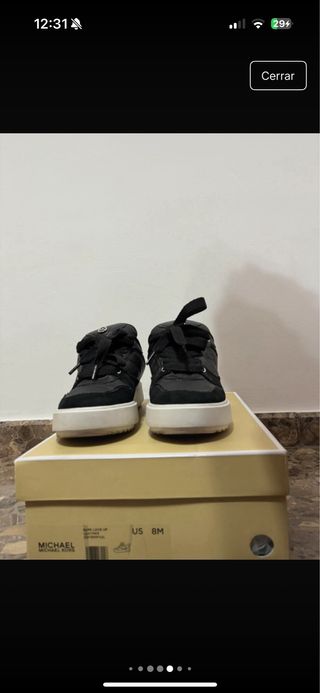 Zapatillas Michael Kors Mujer Talla 38,5 Negras