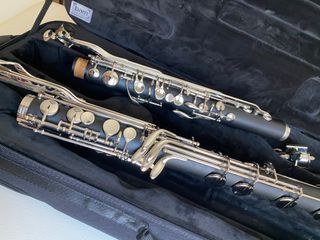 Clarinete Bajo Kessler Do Grave con funda BAM