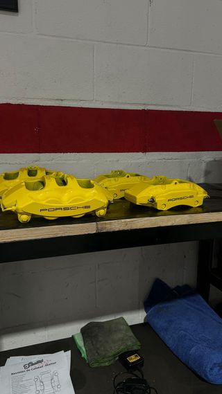 Pintura de pinzas de freno